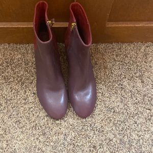 Brand new never worn Tory Burch brooke leather booties (style number 46063)..